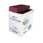 Οδοντιατρική πετσέτα Plus 3ply – χωρίς dispenser 500τμχ μπορντώ
